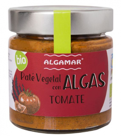 Conserve, Pateuri, creme tartinabile - Pate vegetal cu alge si rosii eco 180g