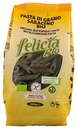 Tendinte - Penne bio din faina de hrisca, 250g Felicia