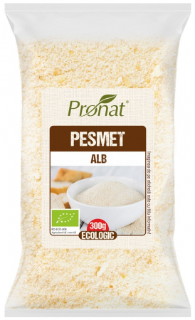 Cereale, fulgi din cereale, mic dejun - Pesmet alb bio, 300g Pronat