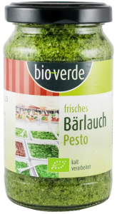Sosuri, Ketchup bio - Pesto bio cu leurda, 165g Bio Verde