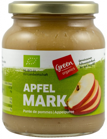 Alimente - PIURE BIO DIN PULPA DE MERE, 360G GREEN ORGANICS