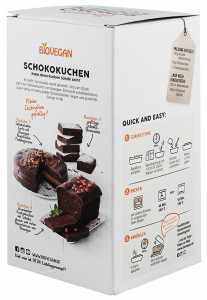 Premix bio pentru prajitura cu ciocolata, 380g Biovegan [2]