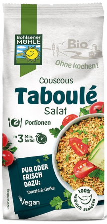 Semipreparate - Premix bio salata de couscous Taboule, 165g Bohlsener Muhle