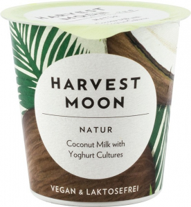 Fara lactoza - Preparat bio fermentat din bautura cocos natur, 125g Harvest Moon