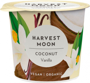 Fara lactoza - Preparat bio fermentat din bautura de cocos cu vanilie, 275g Harvest Moon