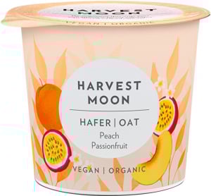 Fara lactoza - Preparat bio fermentat din bautura ovaz cu mango si fructul pasiunii, 275g Harvest Moon