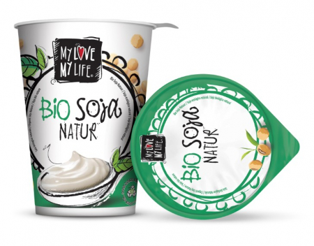 Tendinte - Preparat bio fermentat din lapte de soia natur, 400g My love My life