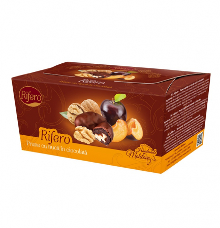 Ciocolata - Prune cu nuca in ciocolata Rifero 230 g