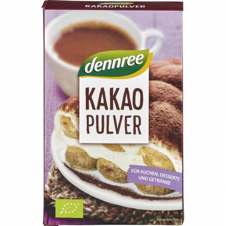 Cacao si inlocuitori - Pudra de cacao bio slab degresata
