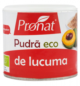 Superalimente bio - Pudra de lucuma bio, 90g Pronat