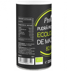 Pudra proteica bio de mazare, izolata, 200g Pronat [3]