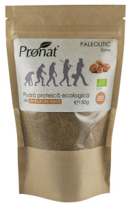 Pudre si prafuri - Pudra proteica bio din samburi de nuca, 150g Pronat