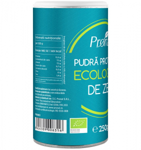 Pudra proteica de zer bio, 250g Pronat [2]