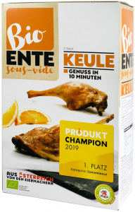 Produse din carne - Pulpe de rata bio in vid 2 buc, 430g Bio Ente