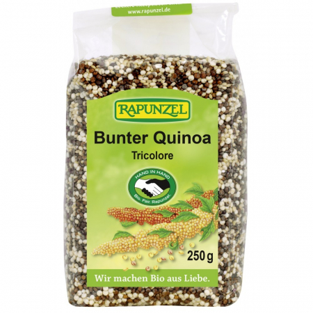 Cereale, fulgi din cereale, mic dejun - Quinoa colorata bio