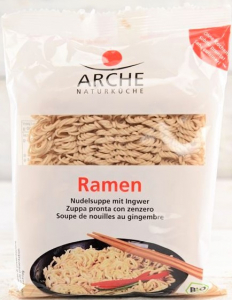 Specialitati si produse asiatice - Ramen supa bio de taitei cu ghimbir, 108g Arche