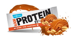 Raw Protein 21% Baton Proteic Cu Alune Si Sare Vulcanica, 50G Max Sport [1]