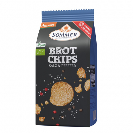 Biscuiti si napolitane - Rondele vegane de paine cu sare si piper