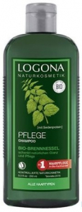 Sampon, balsam, gel de dus, scrub - Sampon bio cu urzica, 250ml Logona