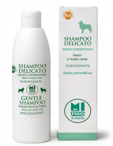 Cosmetice pentru animale - Sampon bio, delicat pentru caini, 250ml Argital