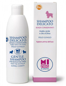 Cosmetice pentru animale - Sampon bio pentru caini cu par lung, 250ml Argital
