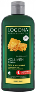 Ingrijire personala - Sampon bio pentru volum cu bere si miere, 250ml Logona