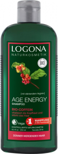 Sampon, balsam, gel de dus, scrub - Sampon cu cofeina, bio 250ml Logona