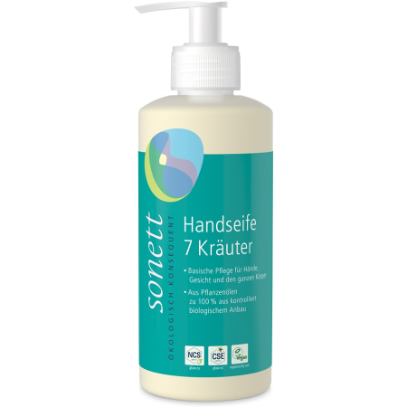 Sapun, sapun lichid - Sapun de maini, cu 7 plante aromatice