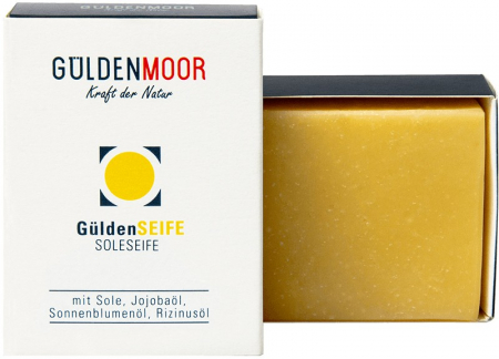 Sapun, sapun lichid - Sapun solid cu sare, 100g Guldenmoor