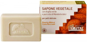 Ingrijire personala - Sapun vegetal cu argila verde si migdale dulci, 100g Argital