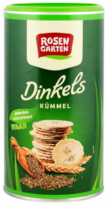 Snacksuri - Saratele bio din grau spelta cu chimen, 100g Rosen Garten