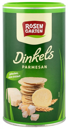 Alimente - Saratele bio din grau spelta cu parmezan, 100g Rosen Garten