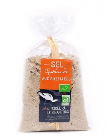 Sare si inlocuitori - Sare celtica cu ciuperci shiitake bio, 250g L`Atelier du Sel