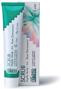 Remedii naturiste - Scrub masca faciala bio, 75ml Argital