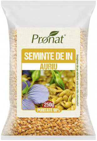 Tendinte - Seminte de in auriu 250g Pronat