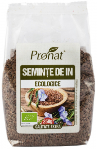 Tendinte - Seminte de in bio, 250g Pronat
