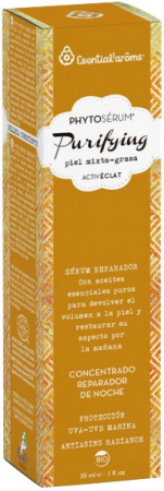 Ingrijire personala - Ser bio concentrat de noapte reparator Phytoserum Puryfying 30ml Esentialaroms