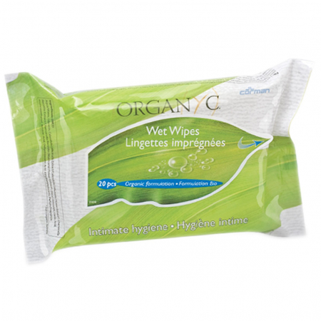 Igiena intima - Servetele intime din bumbac organic 20 buc Organyc