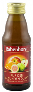 Sucuri - Sete sanatoasa, Suc pur de mere, portocale si guave, 125ml Rabenhorst