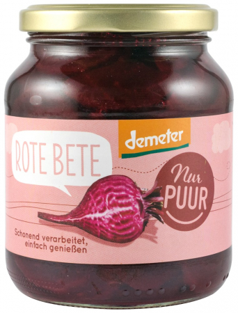 Conserve, Pateuri, creme tartinabile - Sfecla rosie bio si demeter, 340g Nur Puur