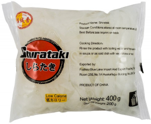 Specialitati si produse asiatice - Shirataki Taitei lati (fini) din faina de konjac, 400g