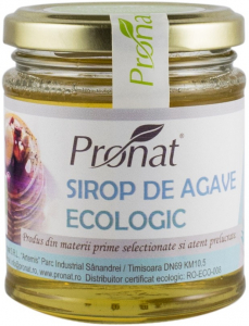 Zahar si indulcitori - Sirop Bio de agave , 220 g