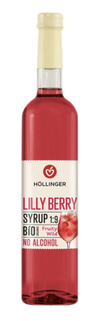 Sucuri de fructe - Sirop bio de fructe de padure 1:9 Lilly Berry, 500ml Hollinger