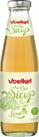 Sucuri - Sirop bio de limete 1:7, 500ml Voelkel