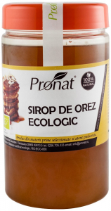 Zahar si indulcitori - Sirop de orez bio, 1000g Pronat