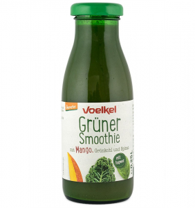 Sucuri - Smoothie verde bio cu mango, varza kale si spanac, 250ml Voelkel