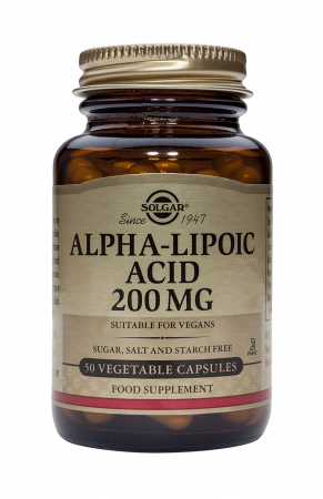Zahar & Indulcitori Naturali - Solgar Alpha Lipoic Acid