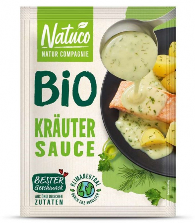 Sosuri, Ketchup bio - Sos bio cu verdeturi, 29g natuco