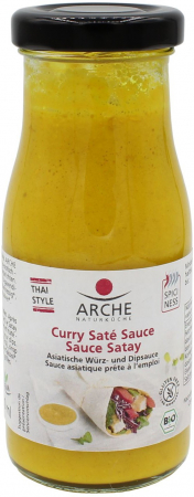 Alimente - Sos bio curry Sate, 130ml Arche