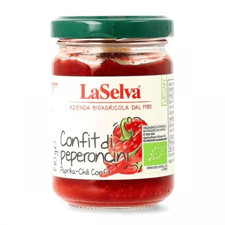 Tendinte - Sos bio de ardei iute, 140g LaSelva